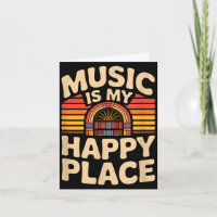 Musik är min lyckliga plats rolig retro jukebox-sa