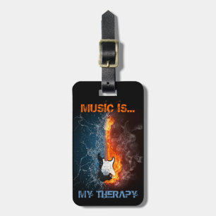MUSIK ÄR MIN TERAPI BAGAGEBRICKA