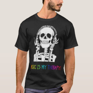 MUSIK ÄR MIN TERAPI T SHIRT