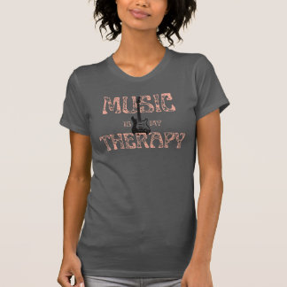 MUSIK ÄR MIN TERAPI T SHIRT