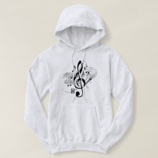 Musik är min. unisex- Hooded tröja för .escape