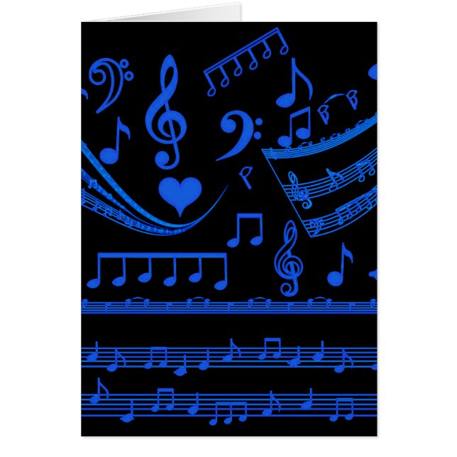 Musik är min värld_ hälsningskort (Framsidan)