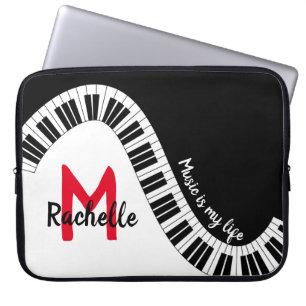 Musik är mitt liv laptop fodral