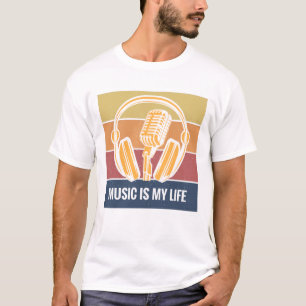 Musik är mitt liv t shirt