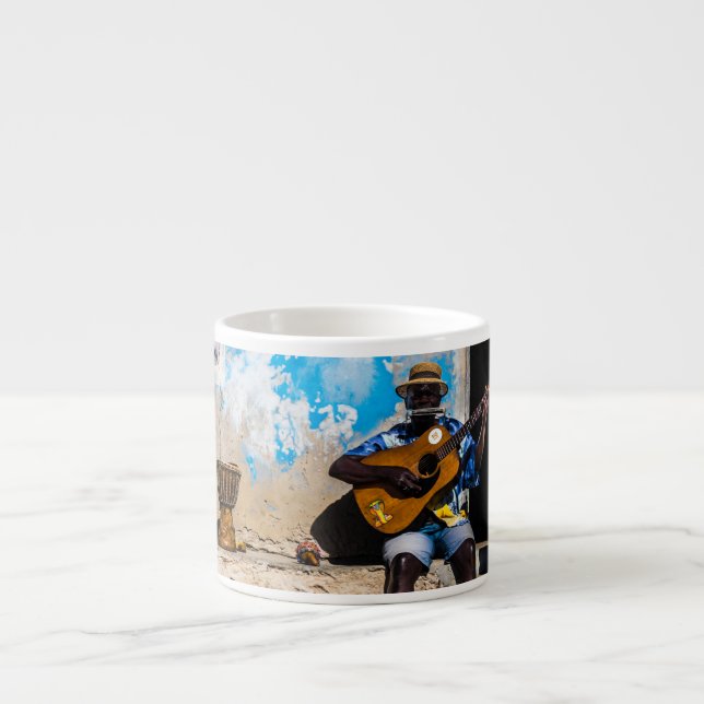 Musik är sinnesmedicin espressomugg (Framsidan)