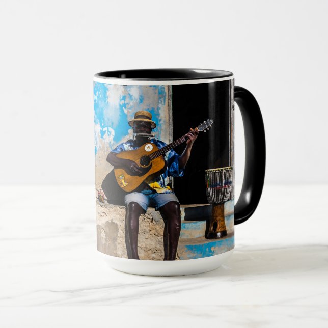 Musik är sinnesmedicin mugg (Framsida höger)
