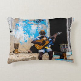 Musik är sinnesmedicin prydnadskudde