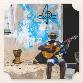 Musik är sinnesmedicin underlägg papper