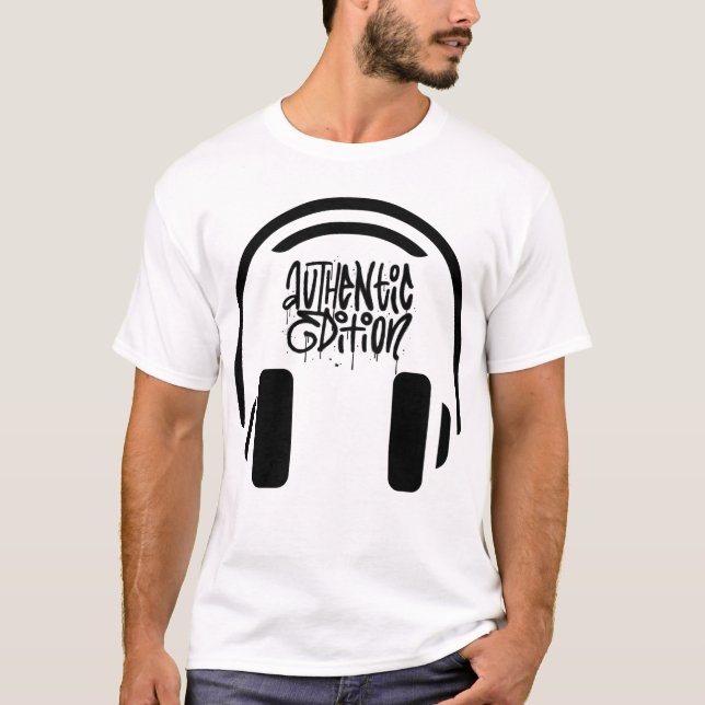 Musik är själens lunch t shirt (Framsida)