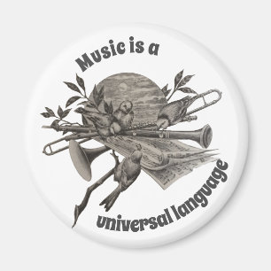 Musik är universella instrument och fågelmusik magnet