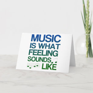 Musik är vad det känsliga ljudnågot kort