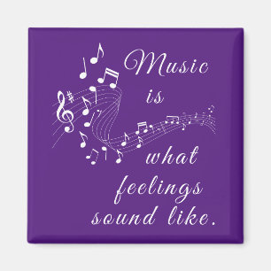 Musik är vad ljud gillar magnet