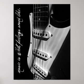 musik är vad ljud gillar poster