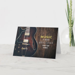 Musik Art Musik Känner Kort