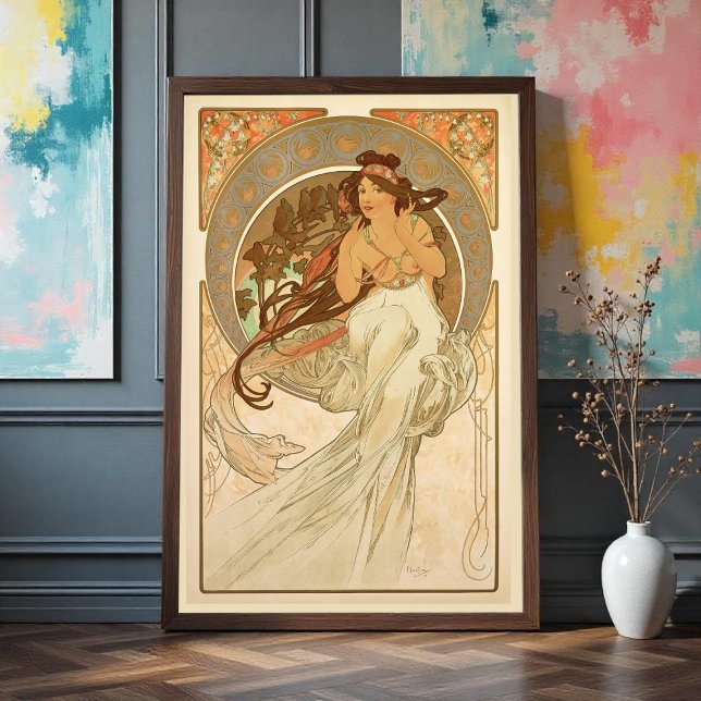 Musik av Alphonse Mucha Poster (Skapare uppladdad)