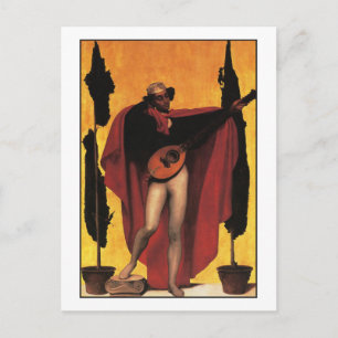 Musik av Frederic Leighton Vykort