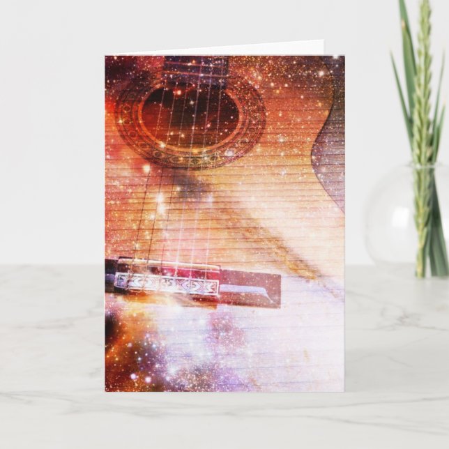 Musik av universumkort kort (Framsida)