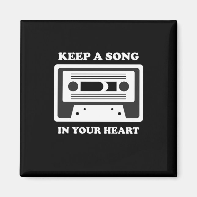 Musik Behålla A Sång i hjärtat Magnet (Framsidan)
