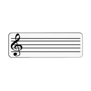 musik bemannar 1 returadress etikett