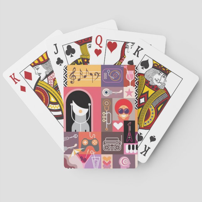 Musik Casinokort (Baksidan)