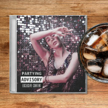 Musik-CD-Födelsedagsfest för albumskydd i Fodral