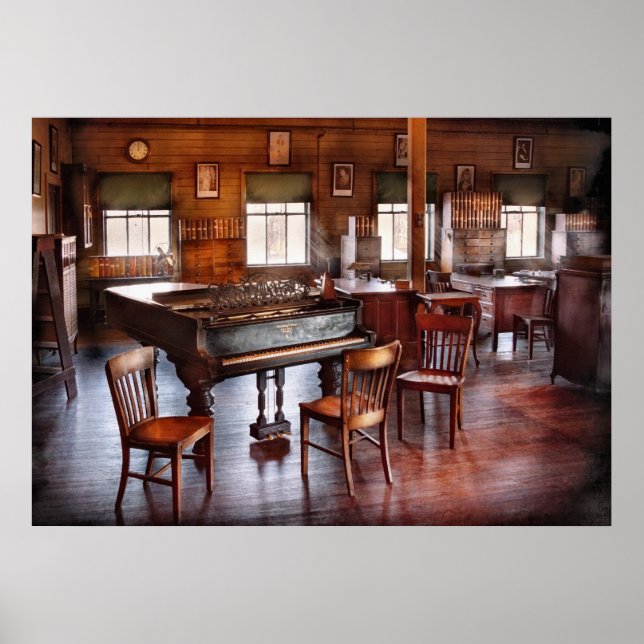 Musik - det stora pianot poster (Framsidan)