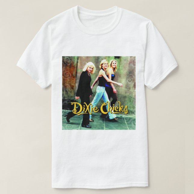 Musik Dixie Chicks Singer Band Kvinnor T Shirt (Design framsida)