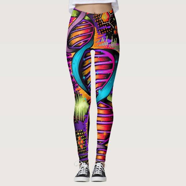 Musik-DNA Leggings (Framsida)