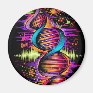 Musik-DNA Magnet