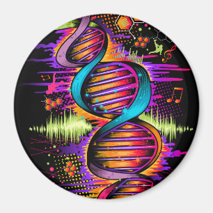 Musik-DNA Magnet