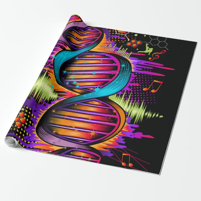 Musik-DNA Presentpapper (Utrullad)
