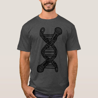 Musik DNA Rappare DNA Streetwear rolig T Shirt