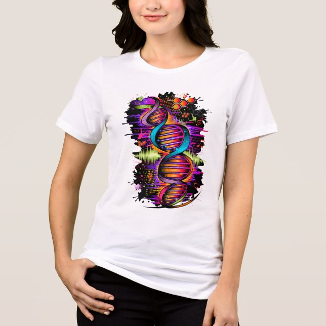 Musik-DNA T Shirt (Framsida)