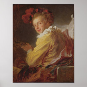 Musik ett porträtt av Monsieur de la Breteche Poster