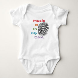 Musik finns i min DNA-Baby-kostym T Shirt