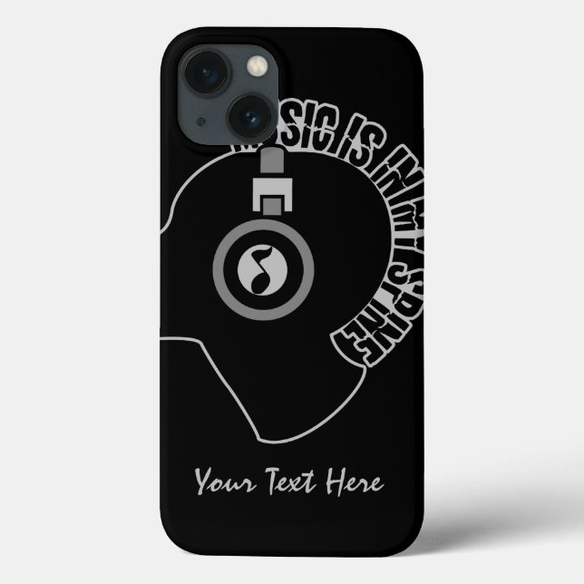 Musik finns i min RSS-anpassningsbar iPad-väska (Baksida)