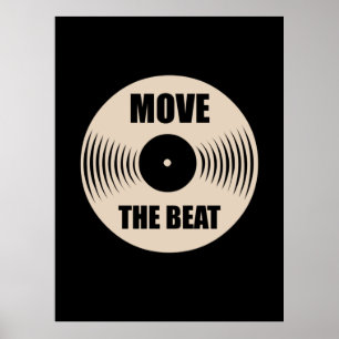 Musik flyttar slaget poster
