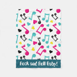 Musik för filt för stenrullflicka rolig