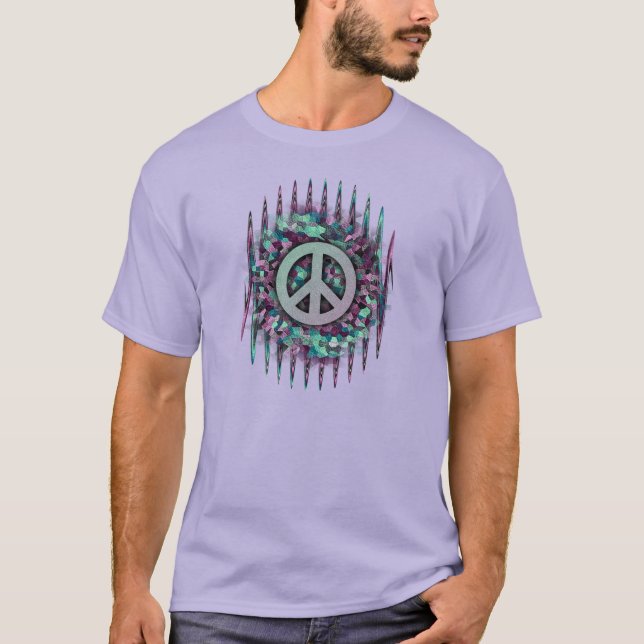 Musik för Hippiefredkärlek T Shirt (Framsida)