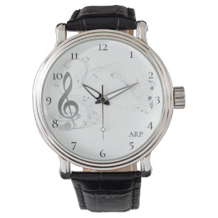Musik för klassiker för *~*Trebleklav noterar Armbandsur