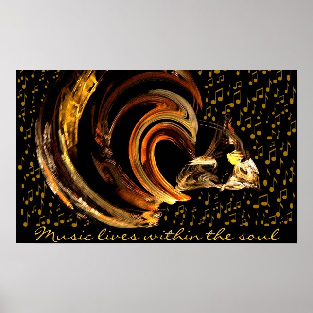 Musik för min själ_Poster_av Elenne Boothe Poster (Framsidan)