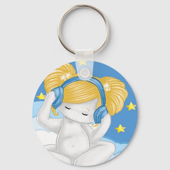 Musik för själens nyckelkedja nyckelring (Framsida)