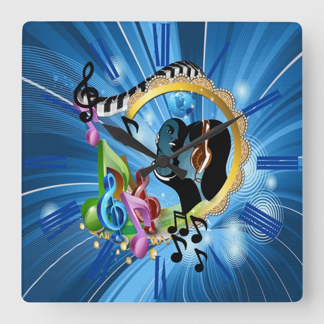 Musik för Soul Fyrkantig Klocka (Framsida)