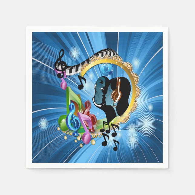 Musik för Soul Pappersservett (Framsidan)