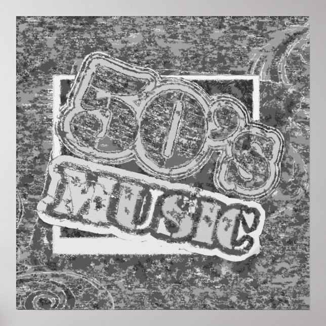 Musik för vintage 50 - Poster (Framsidan)