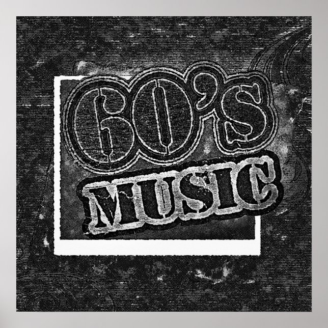 Musik för vintage 60 - Poster (Framsidan)
