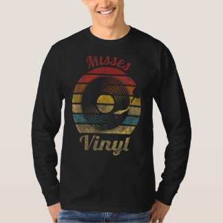 Musik för Vinyl Retro Record Vintage T Shirt
