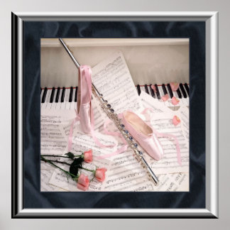 Musik från Flute och Nycklar Poster