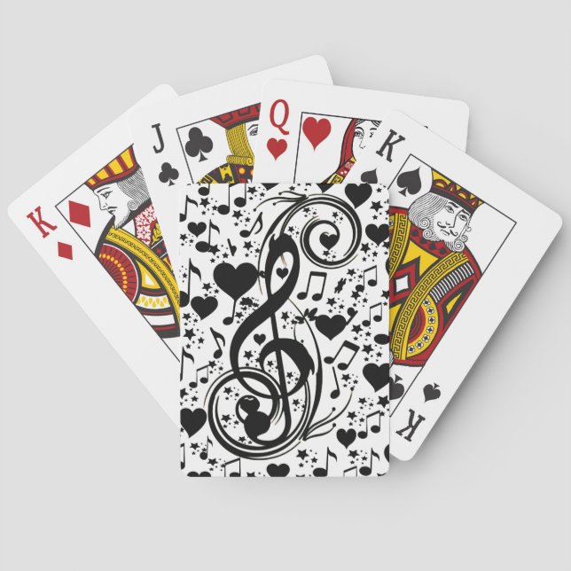 Musik från hjärtat_ spel kort (Baksidan)