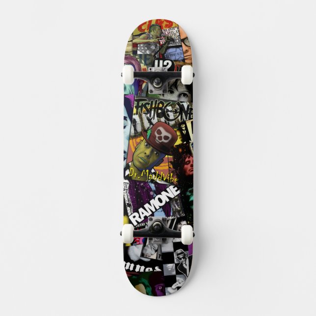 musik från min ungdom mini skateboard bräda 18,5 cm (Framsida)